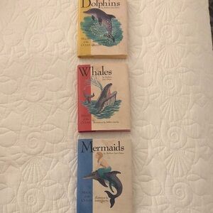 Set of Three Marine Life Books